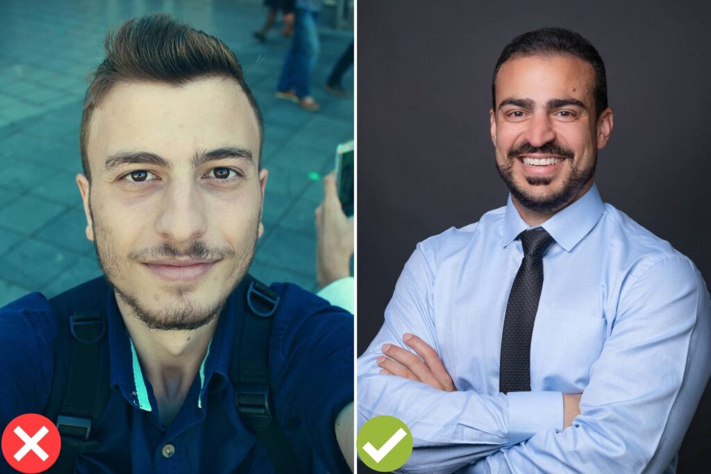 difference a linkedin headshot can make