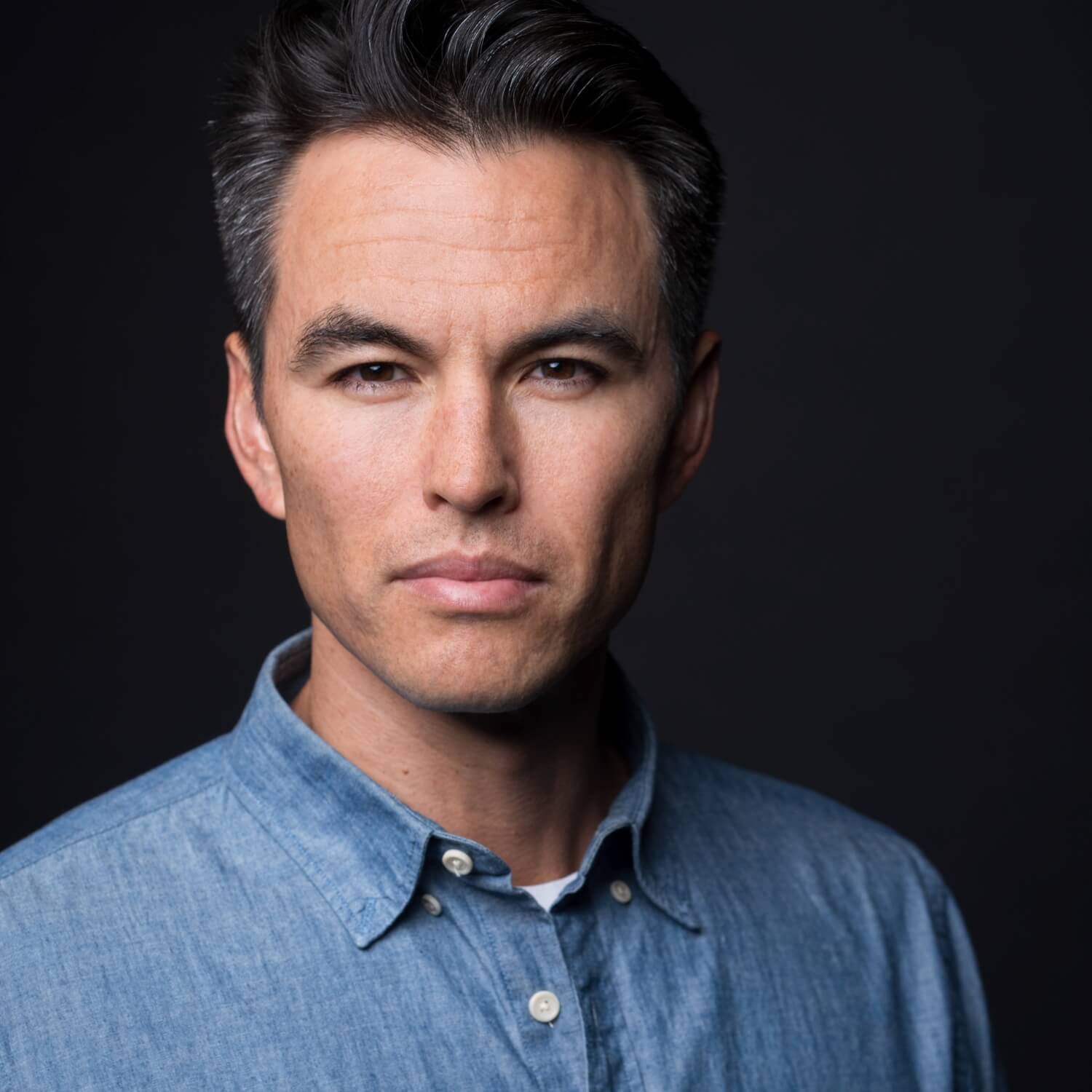 creative edgy headshot example