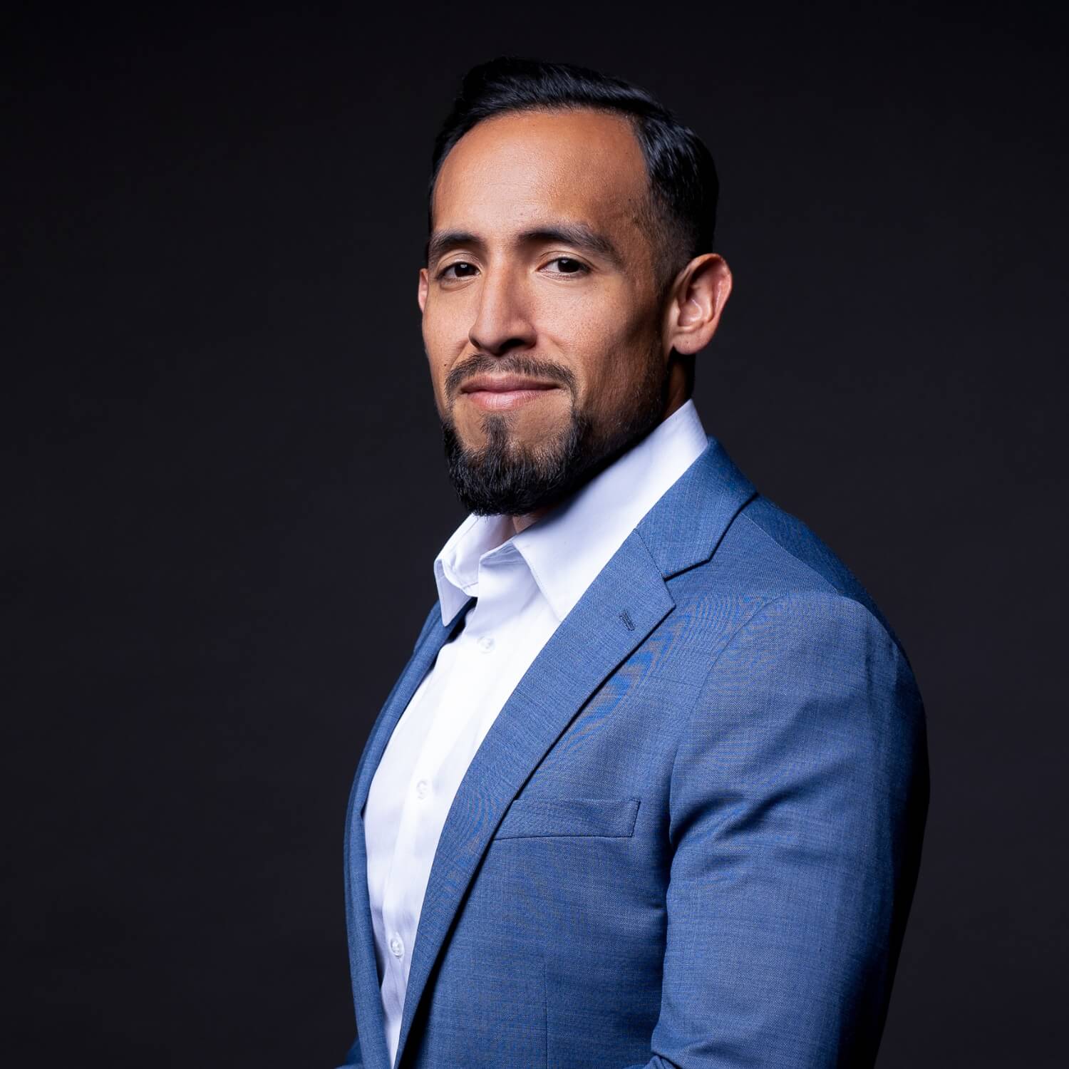 executive headshot photography example in studio