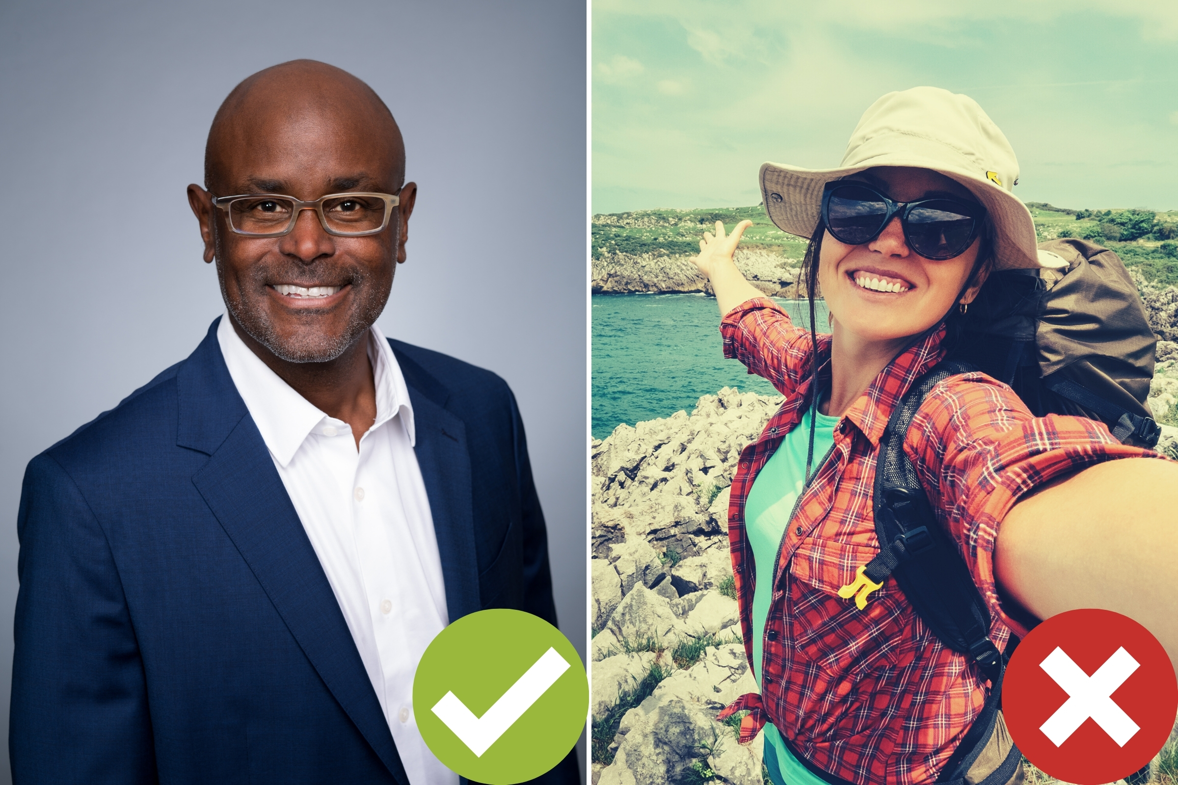 linkedin headshot mistakes to avoid examples