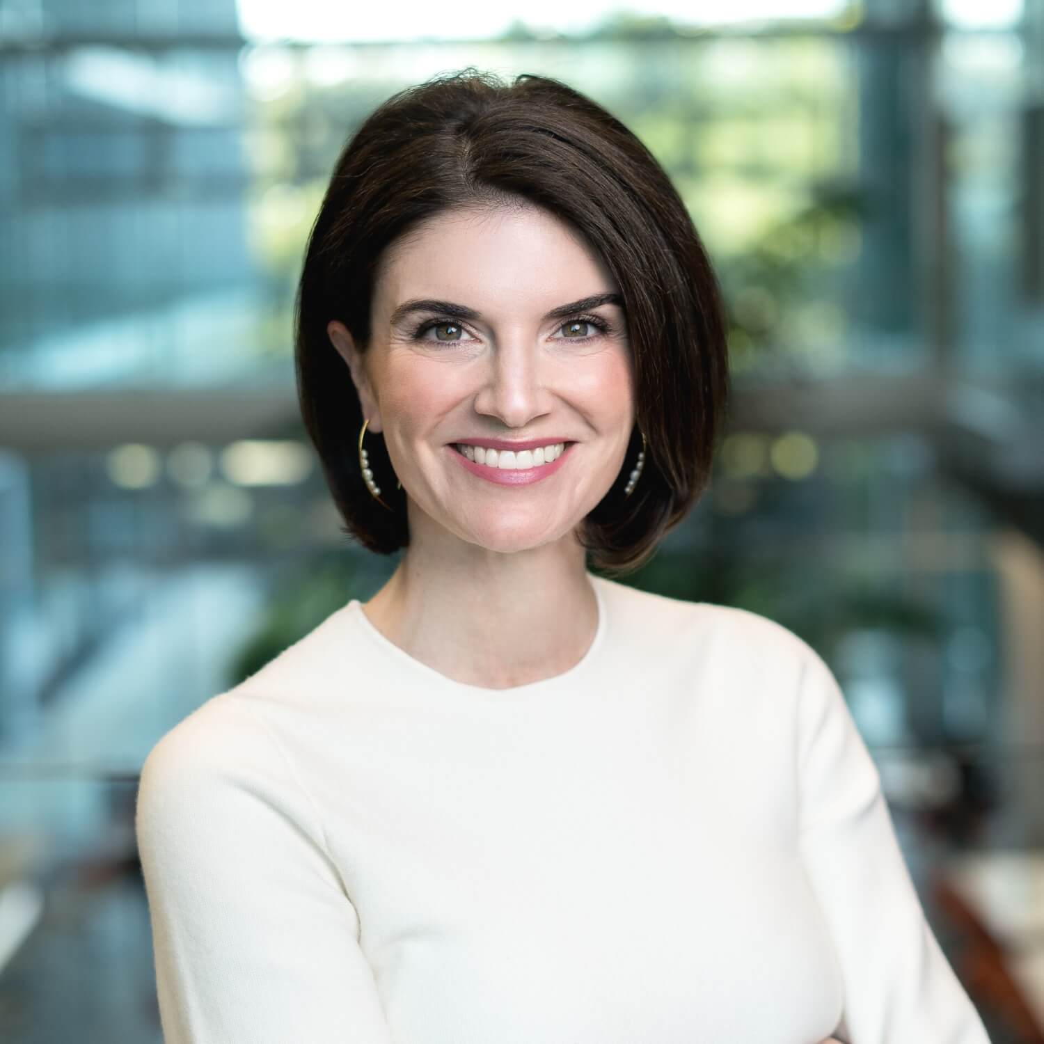 group headshot photography example at an office building