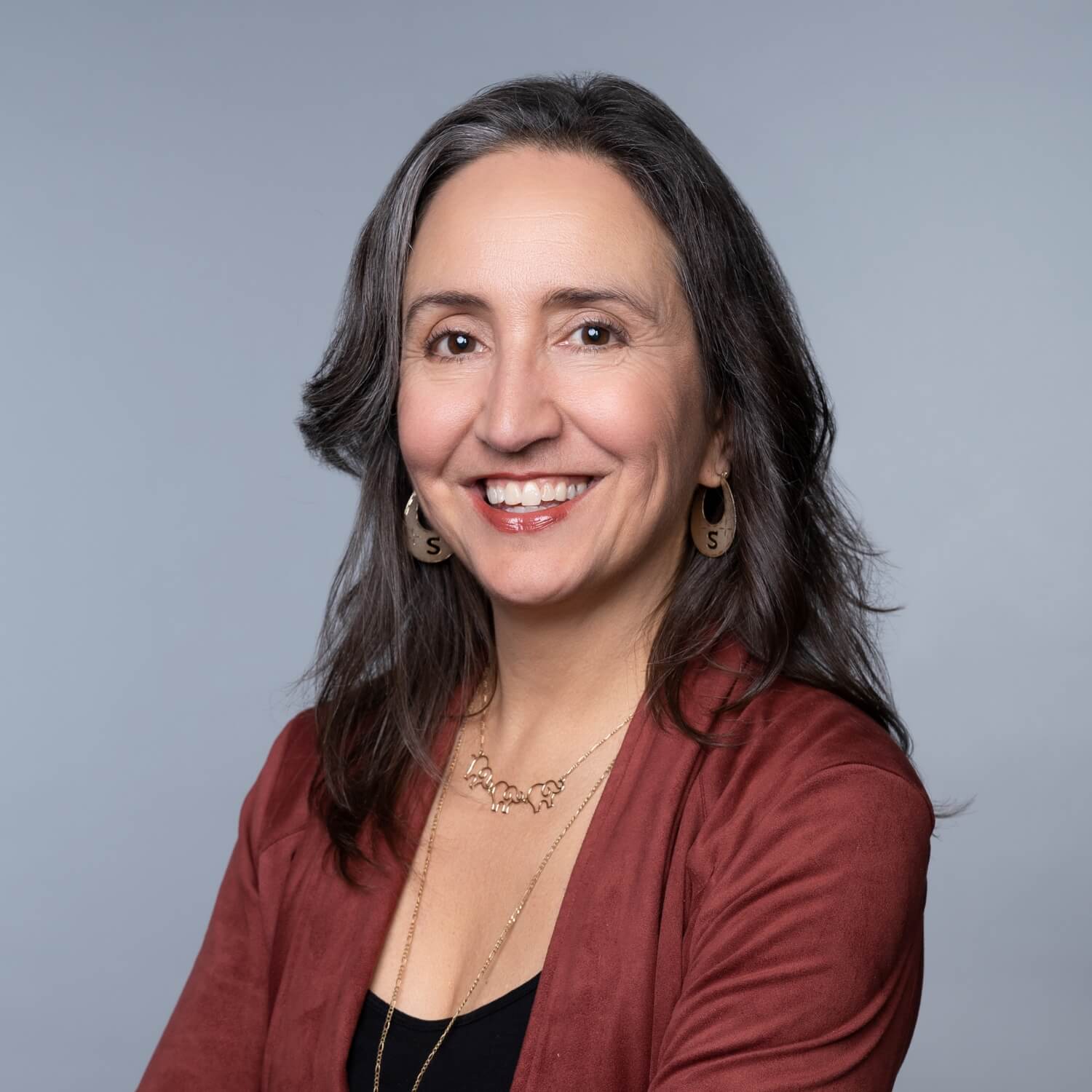 group headshots photography example on grey