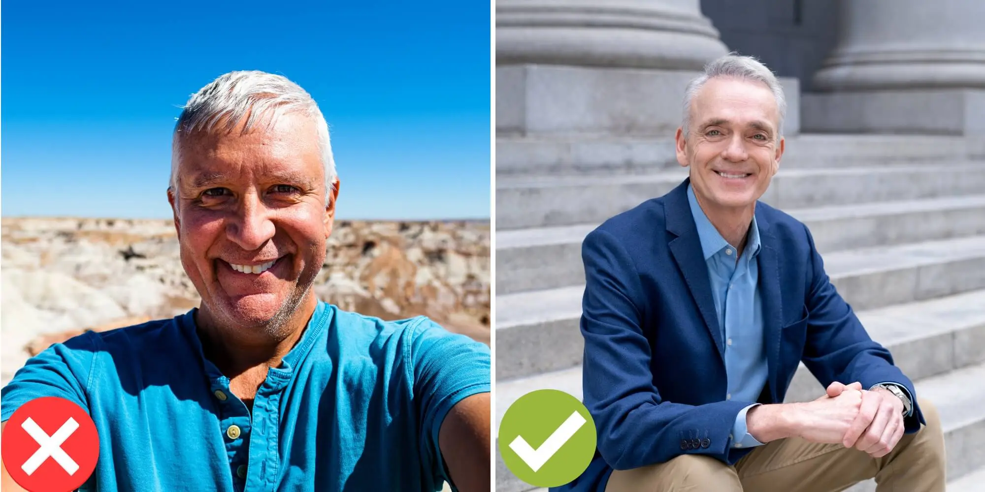 linkedin profile photo mistake selfie vs pro headshot