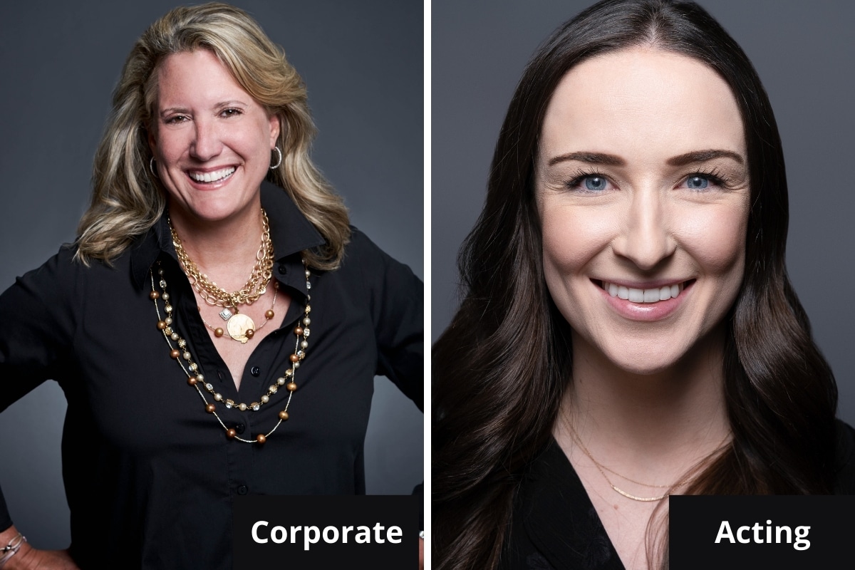 Corporate Headshots vs Acting Headshots
