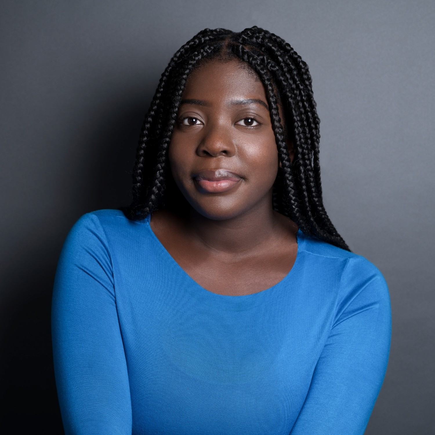 female acting headshot