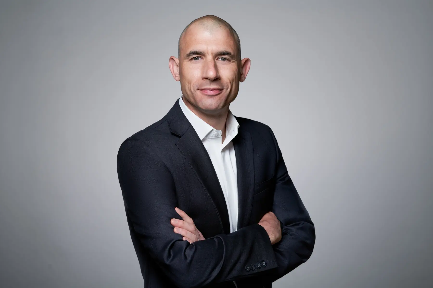 Male Corporate Headshot Pose