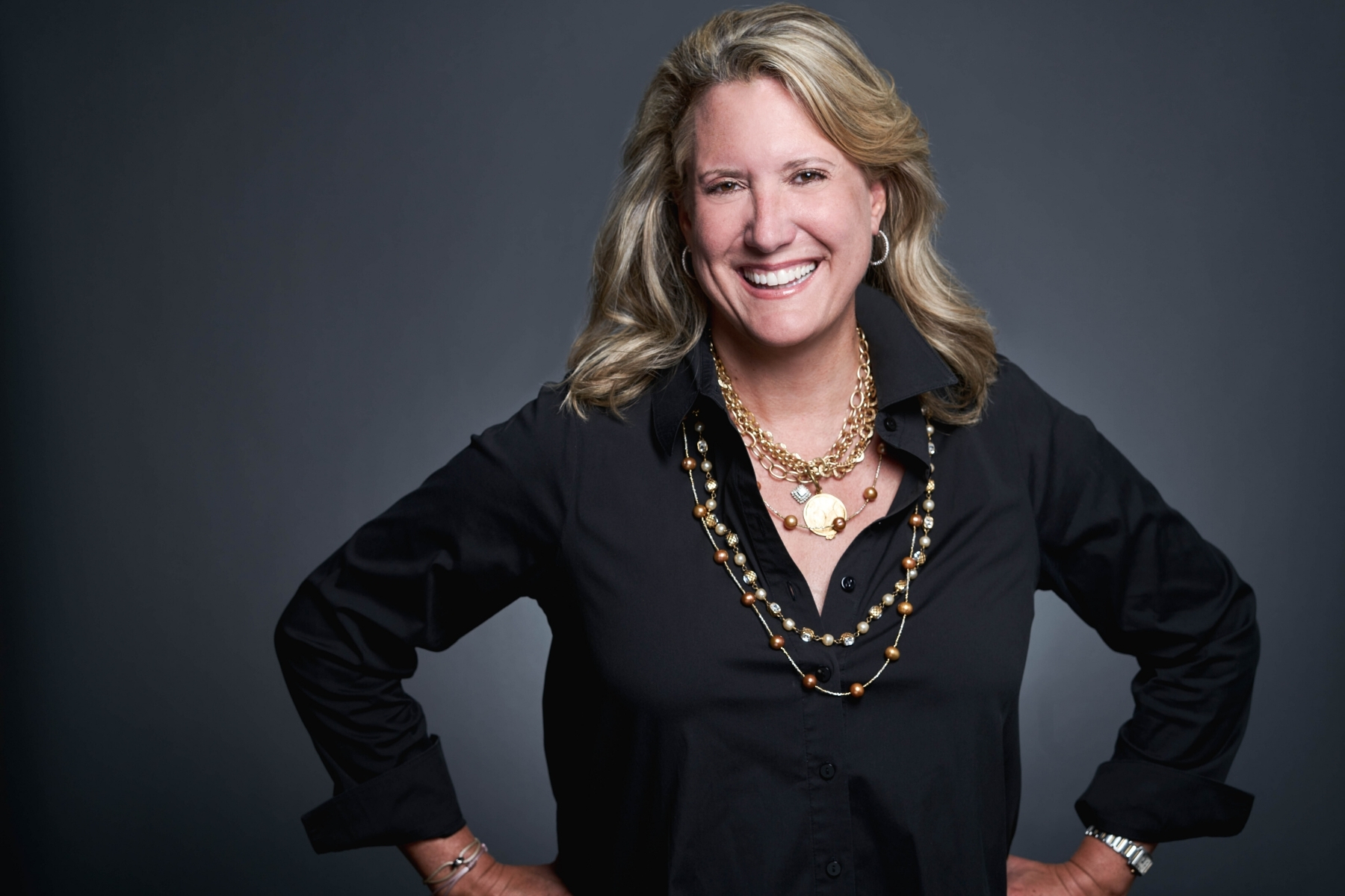 female professional headshot pose