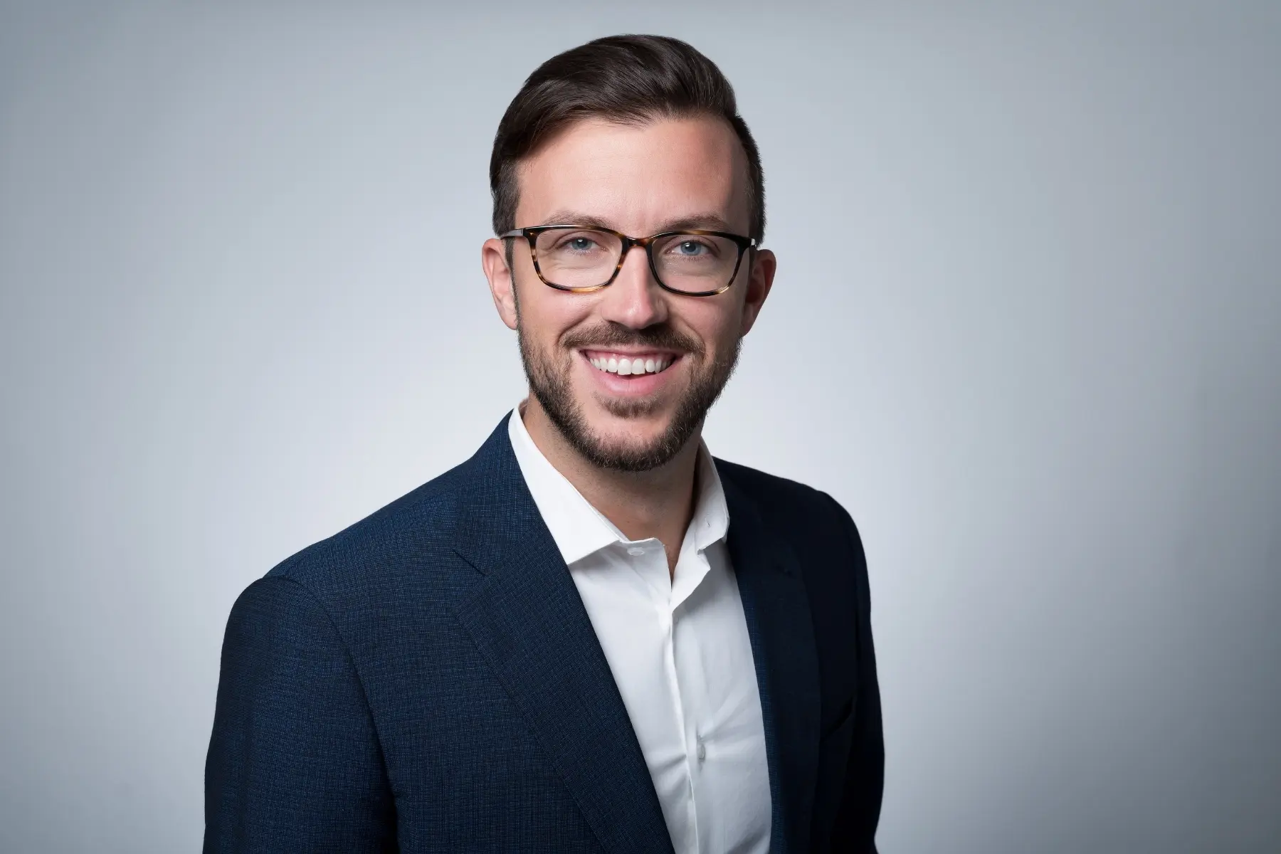 standard professional headshot pose