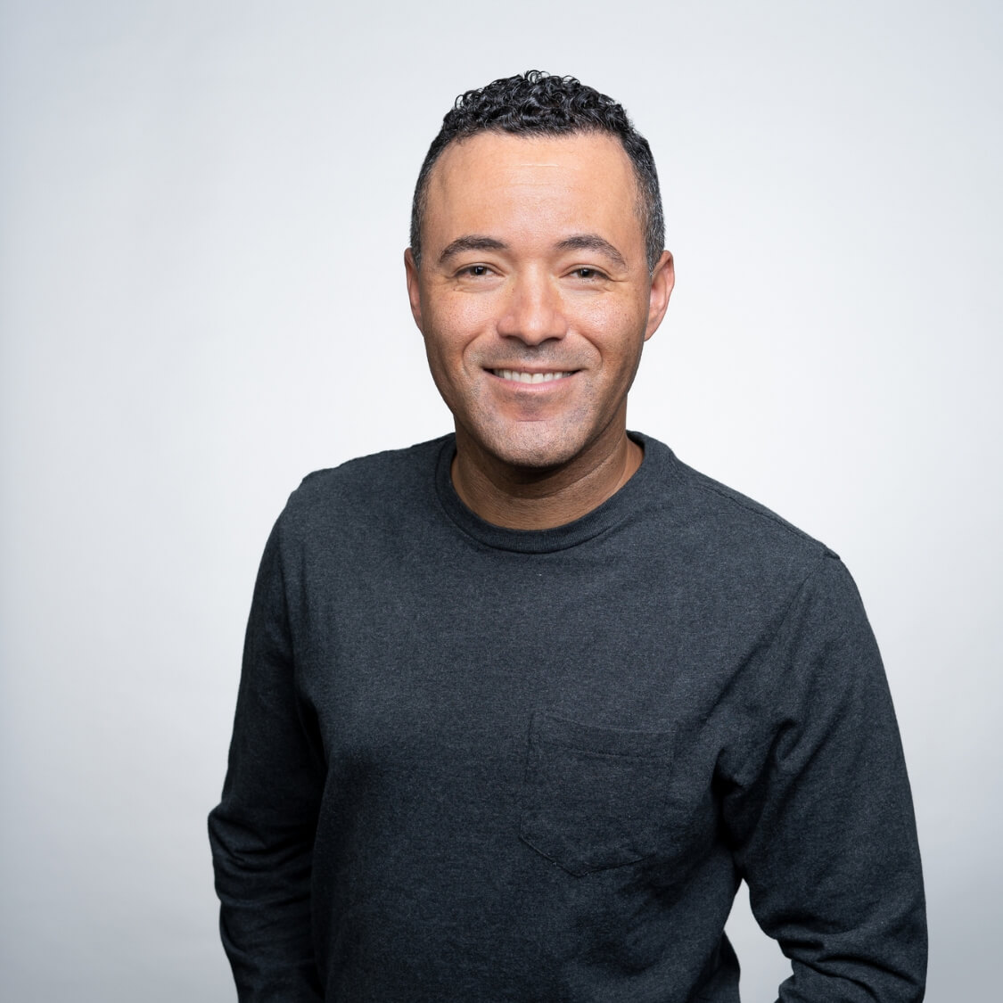 smooth white background for professional headshots