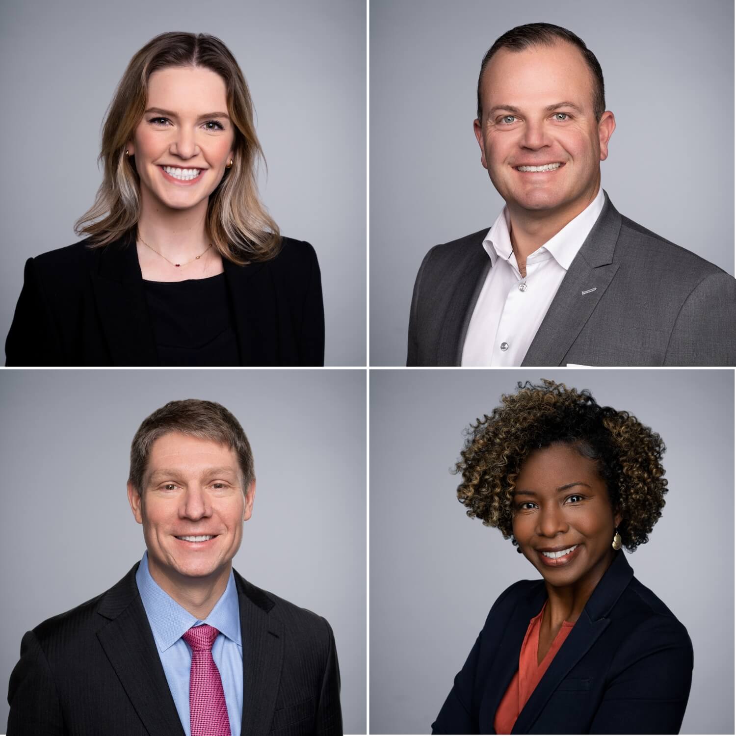 high volume team headshot booth example