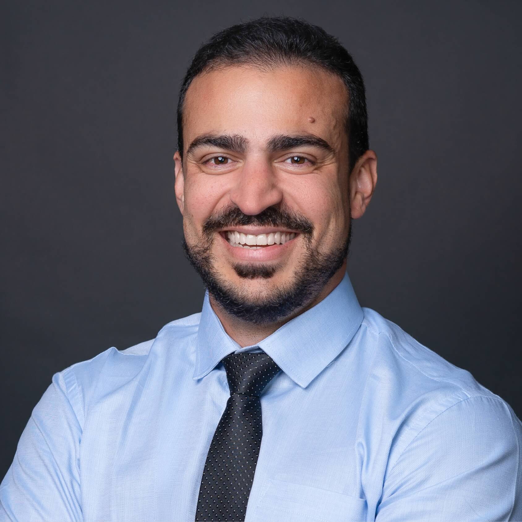 team headshot photography example