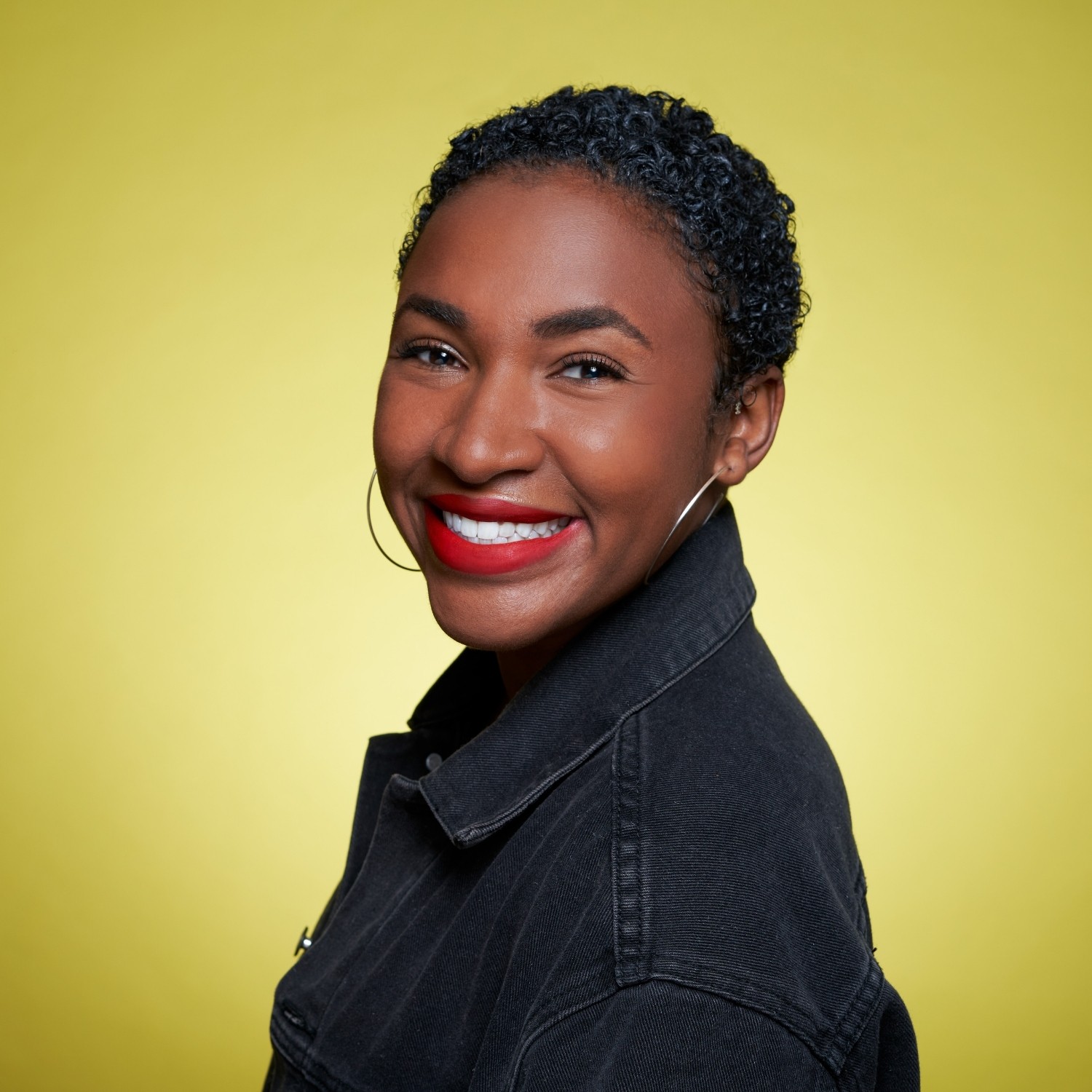 fun female linkedin headshot