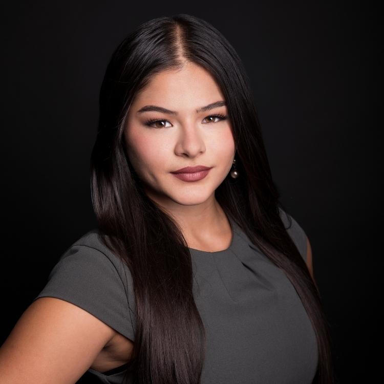 black headshot photography background