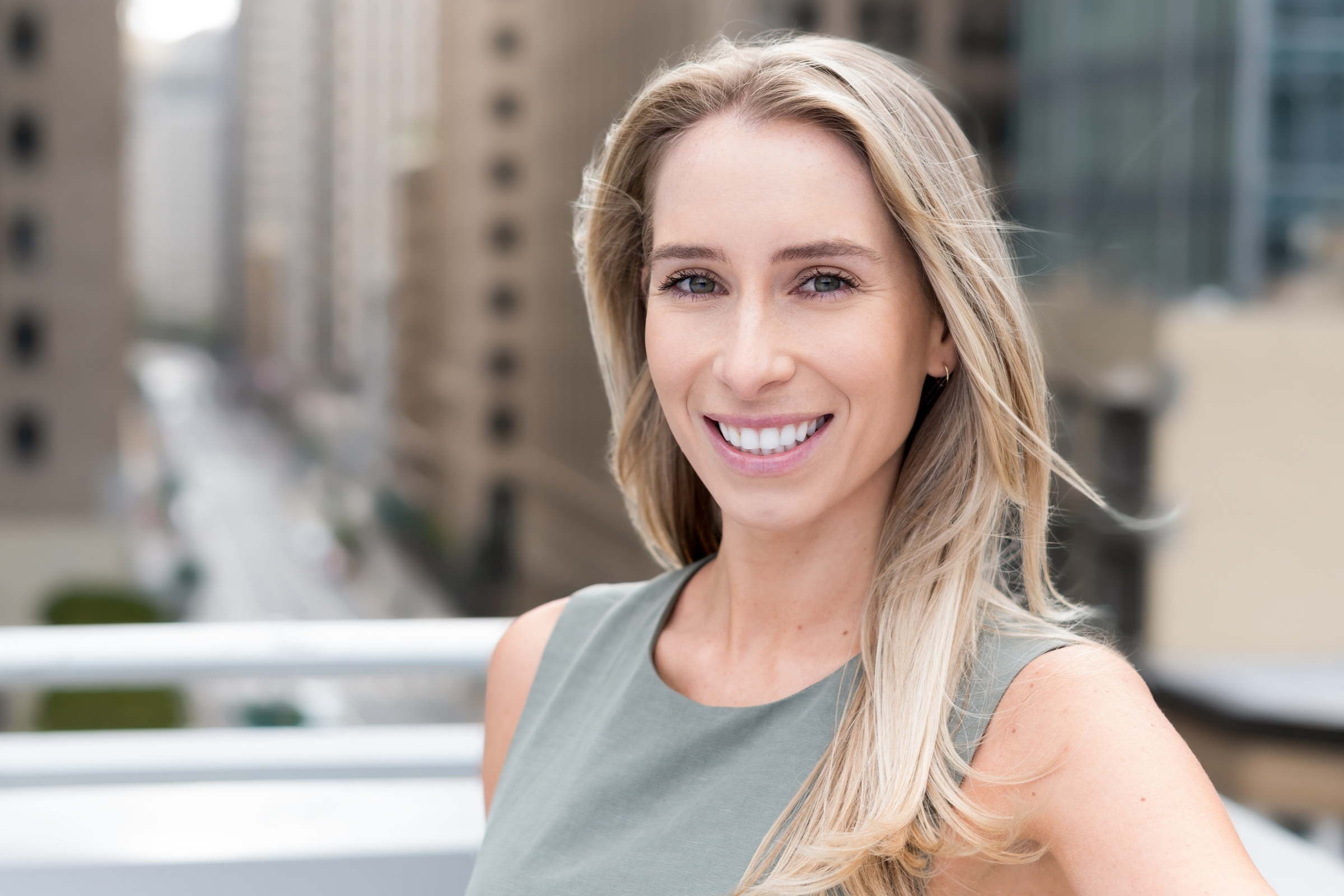 what is a professional headshot example